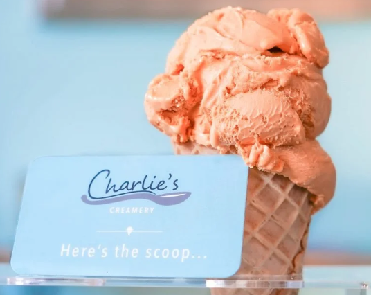 Charlie’s Silver Spoon Creamery Logo